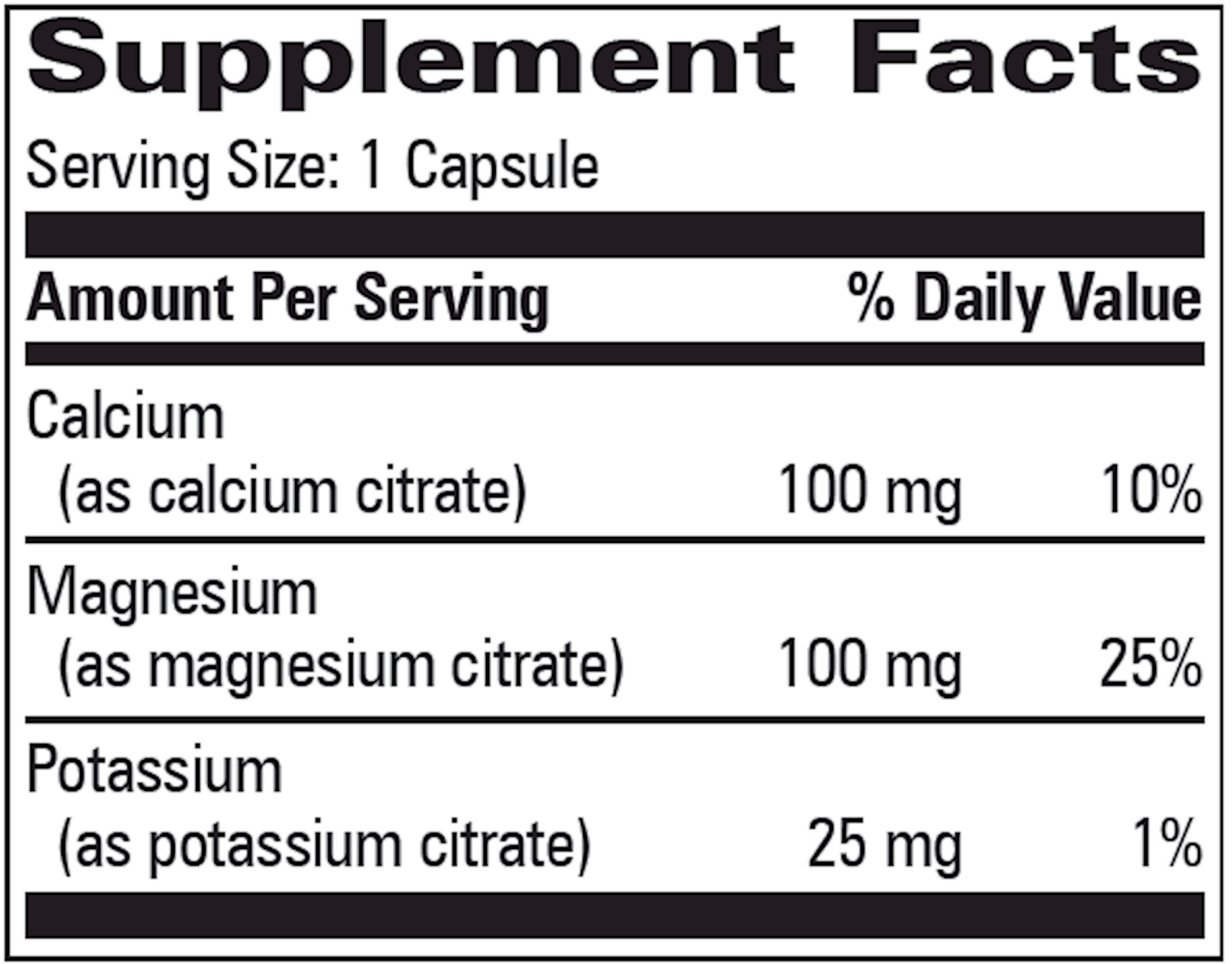 C-M-K Citrate