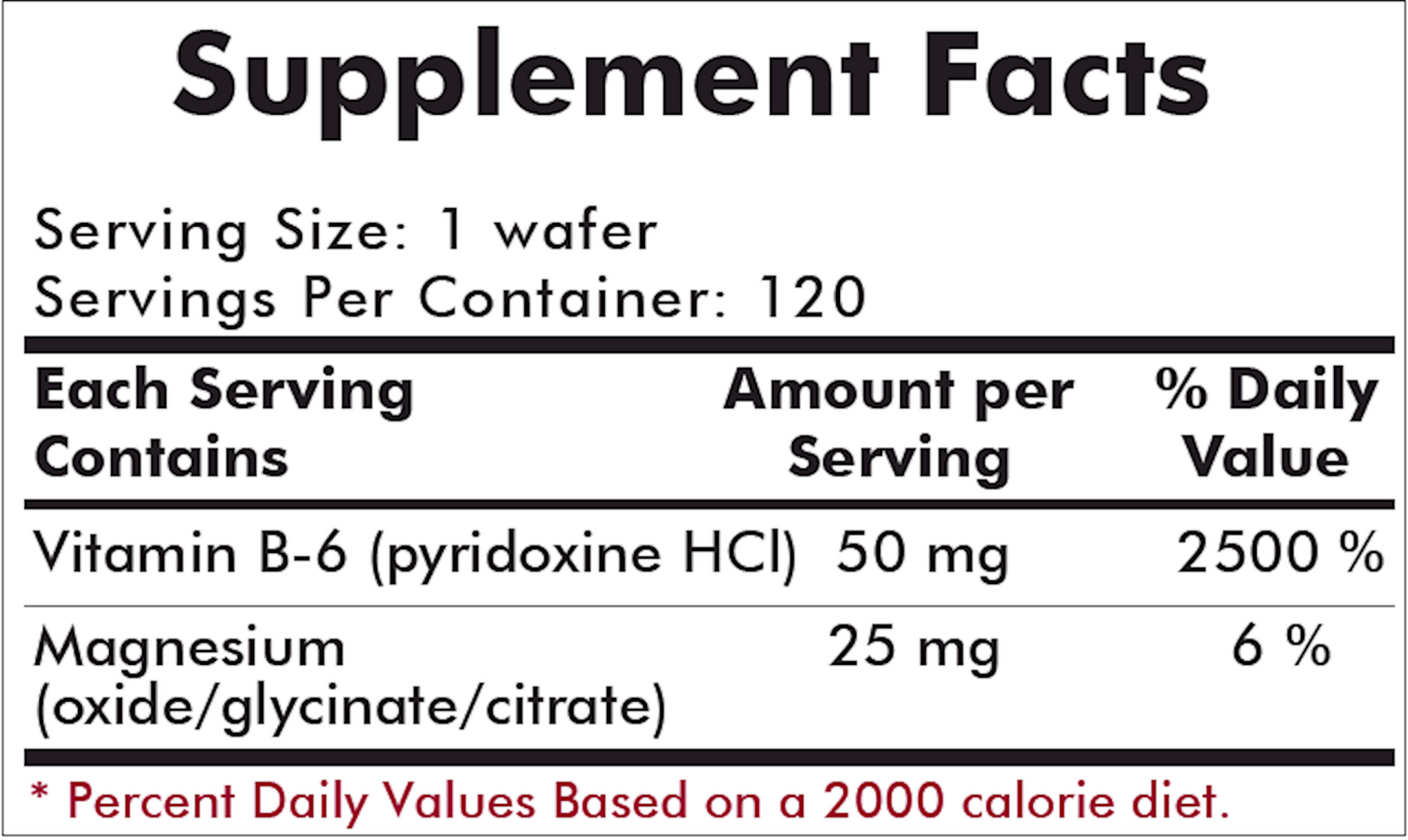B-6, w/, Magnesium